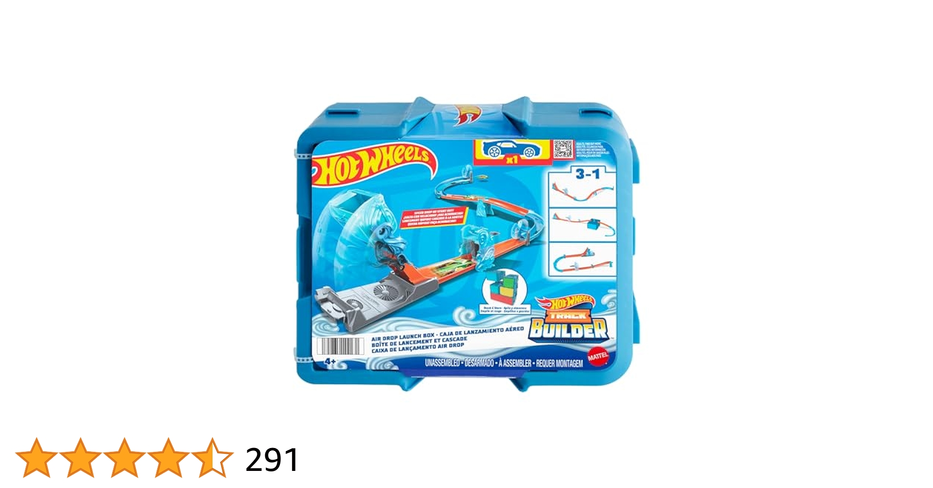 Hot Wheels トラックビルダーセット Amazon | Hot Wheels トラックビルダー プレイセット 風重力
